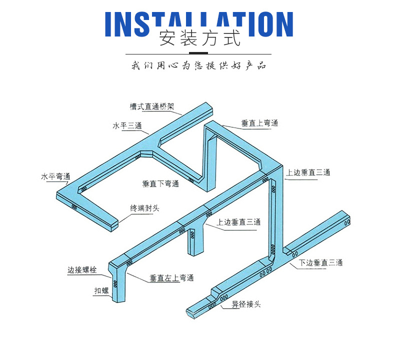 金屬線槽安裝方式